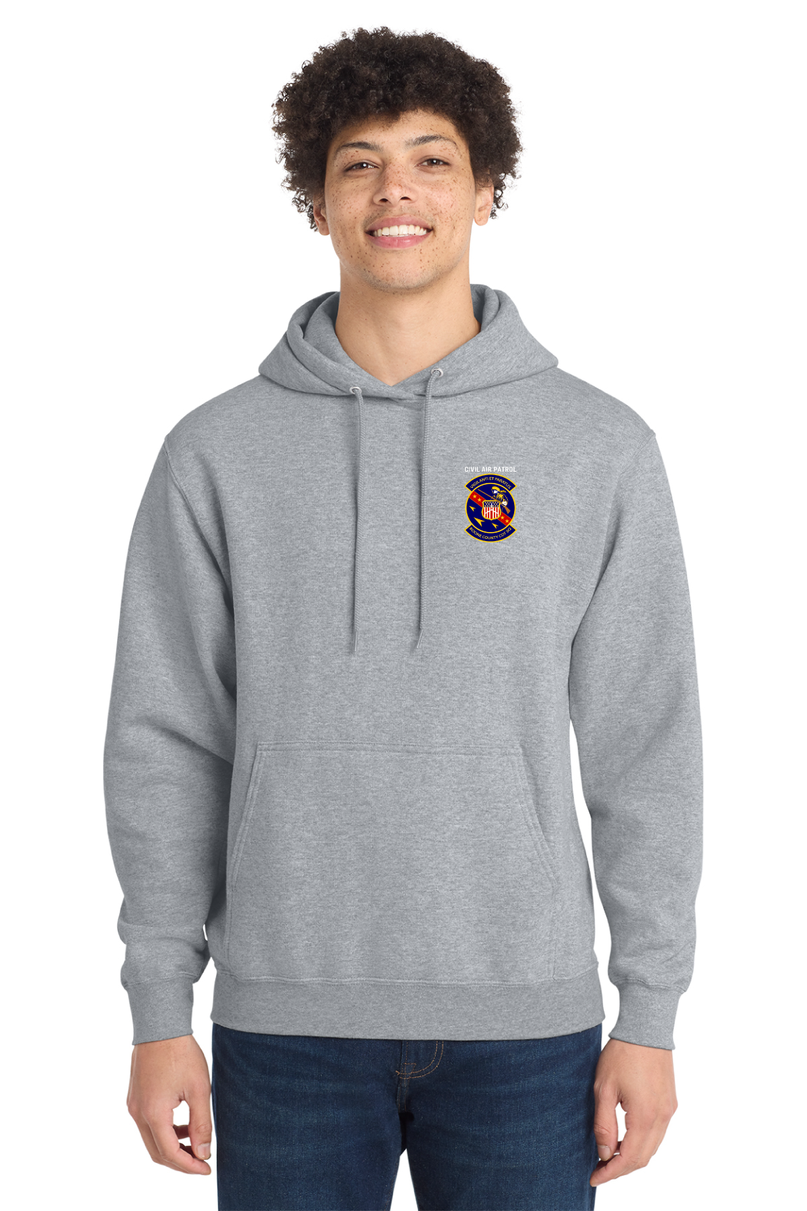 Port & Co Core Fleece Pullover Hooded Sweatshirt
