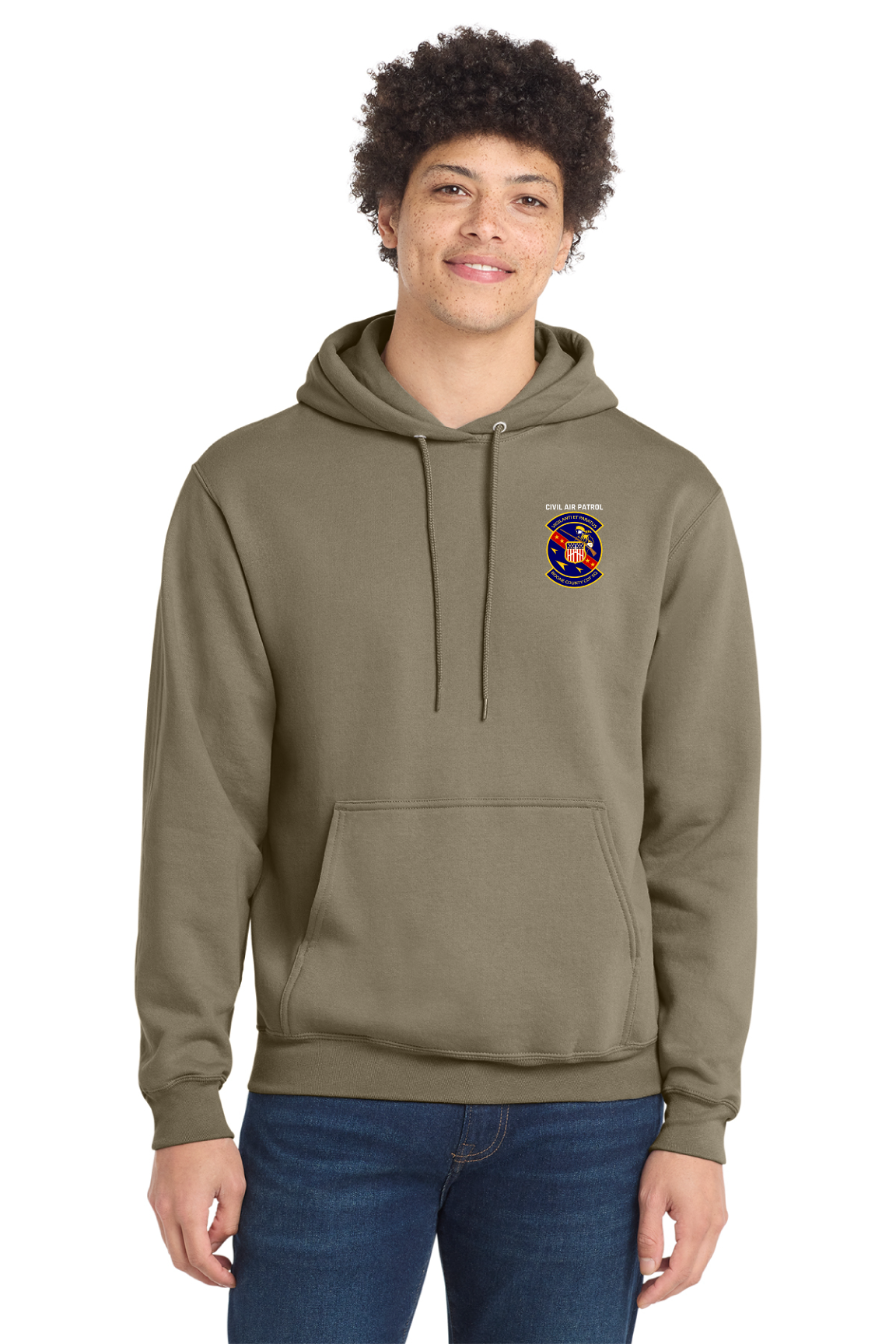 Port & Co Core Fleece Pullover Hooded Sweatshirt