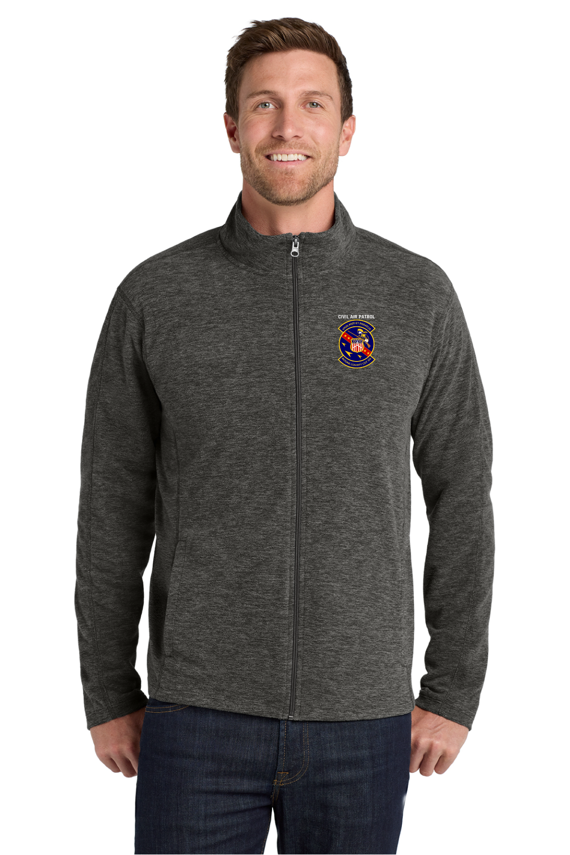 Port Authority Heather Microfleece