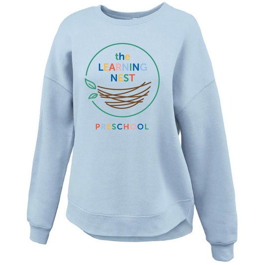 Pennant Curve Bottom Crew - Blue