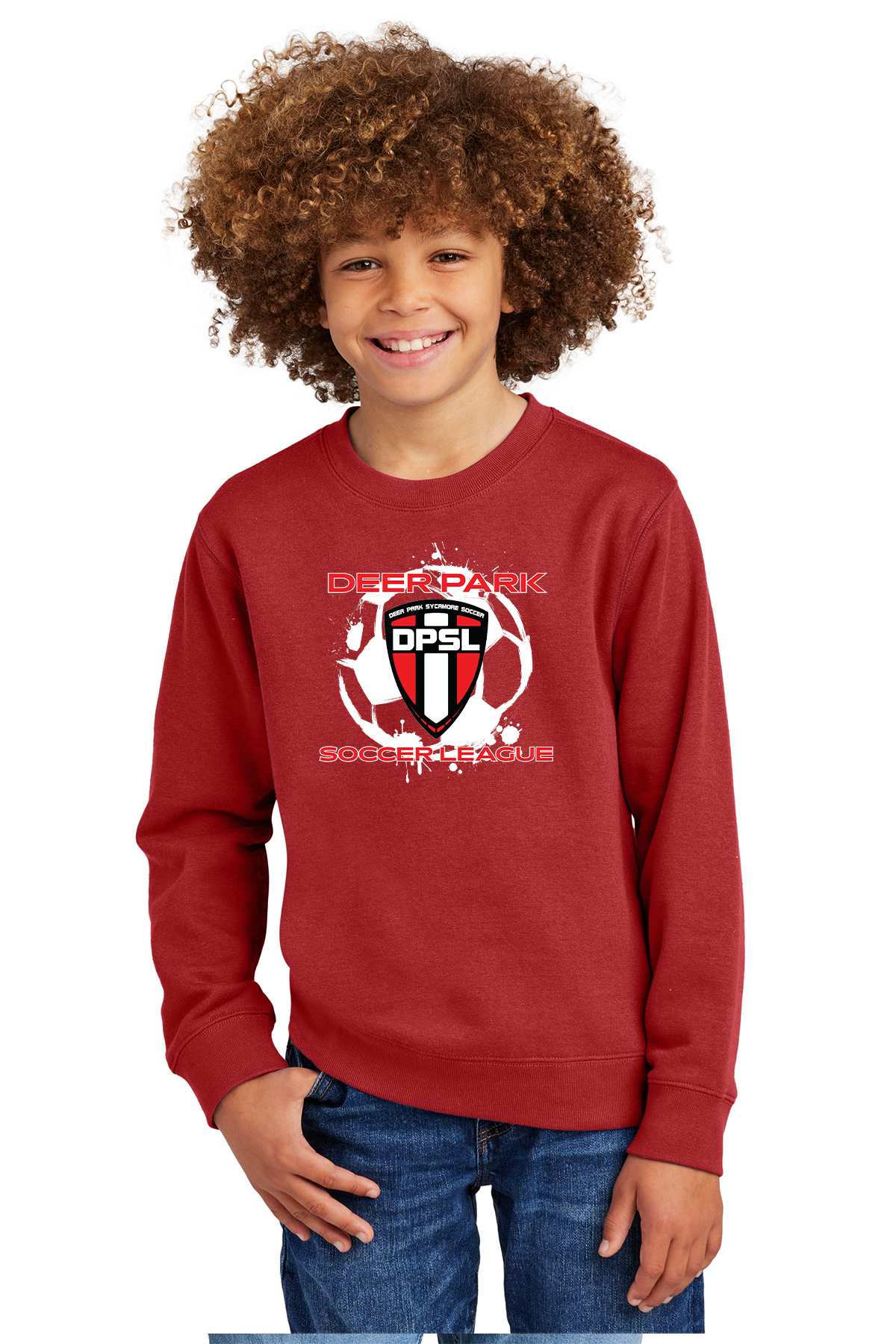 DPSL Youth Fleece Crewneck